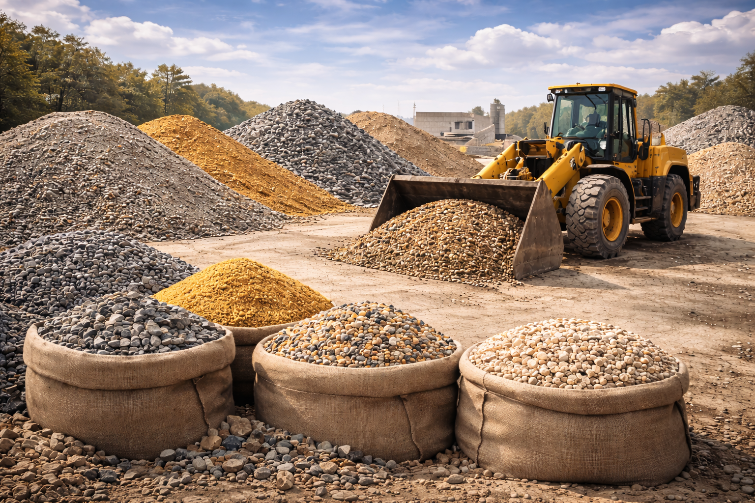 Premium bulk aggregates